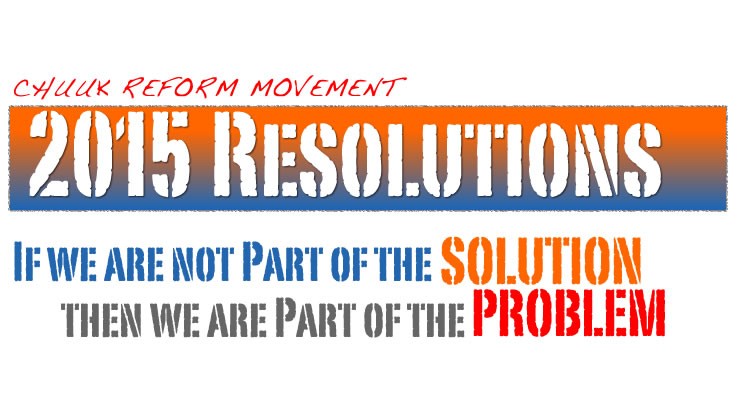 2015 Resolutions for Chuuk Political Status